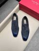 Ferragamo Man Blue Calfskin Business Leather Shoes 042897 (4)_th.jpg